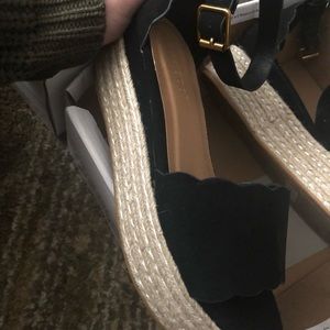 Bamboo platform shoes